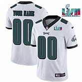 Men & Women & Youth Philadelphia Eagles Custom White Super Bowl LVII Patch Vapor Untouchable Limited Stitched Jersey,baseball caps,new era cap wholesale,wholesale hats